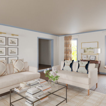 Equestrian Living Room