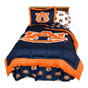 College Clemson Tigers Orange Collegiate Sheet Set King