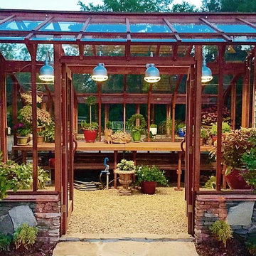 Nantucket style greenhouses