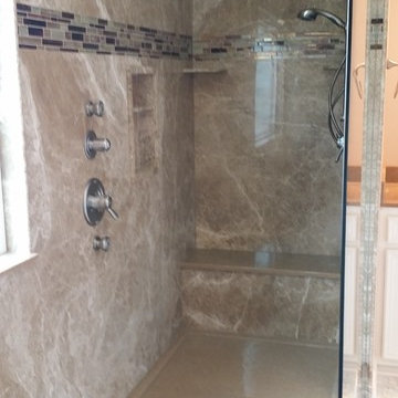Doorless showers