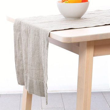 Rough Linen Table