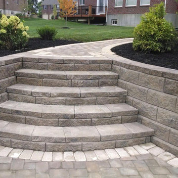 Sunken Fire Pit and Patio