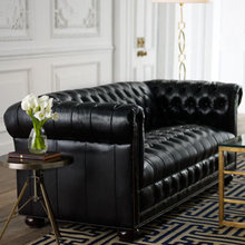 Leather sofa