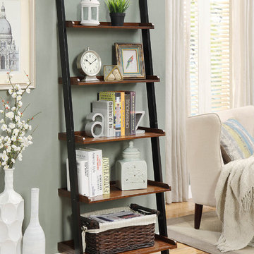 French Country Bookshelf Ladder