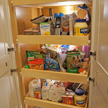 Kitchen with Custom Storage - New Hope, PA