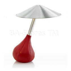Piccola Adjustable Table Lamp in Red - Table Lamps