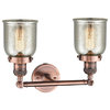Innovations 2-LT Small Bell 15" Bathroom Fixture - Antique Copper