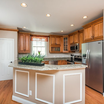 Marquis Cinnamon Kitchen and Bathroom Makeover
