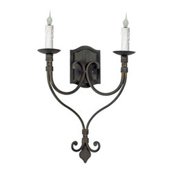 SC-143 Custom Hand Made Iron Sconce - Wall Sconces