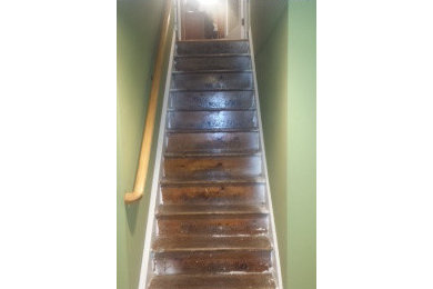 ボルチモアにあるおしゃれな階段の写真