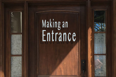 Making an Entrance - Mahogany Door Refinish