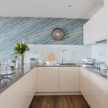 Kitchen - Prestigious Seaside apartment in Devon