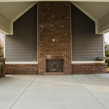 Poolside Pavilion & Carriage House with Golf Simulator