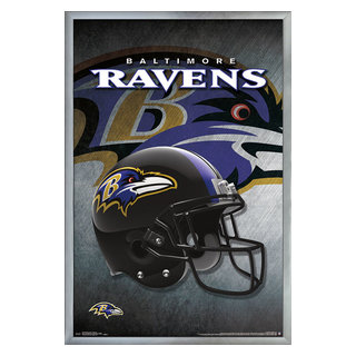 Trends International NFL Baltimore Ravens - Helmet 16 Wall Poster, 22.375  x 34, Premium Unframed Version