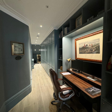 Victorian flat - Earls Court- New kitchen layout and built in storage