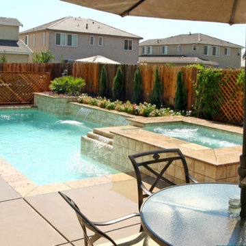 Geometric Swimming Pools