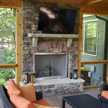 Fairway Kansas Screened Porch Design