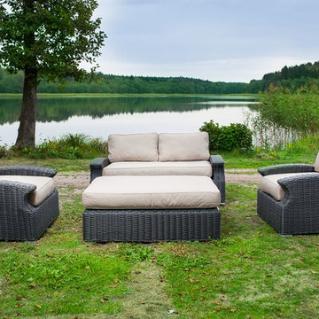 Toja Patio Furniture - Azores Love Seat Set - At The Lake