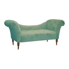 Eaton Blue Chaise