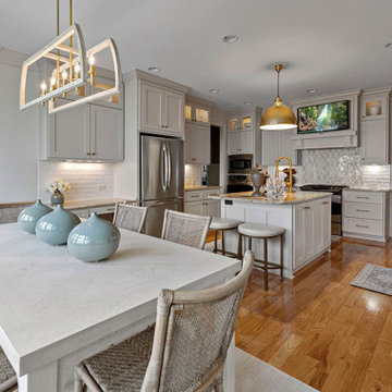 Lightened Brightened Kitchen