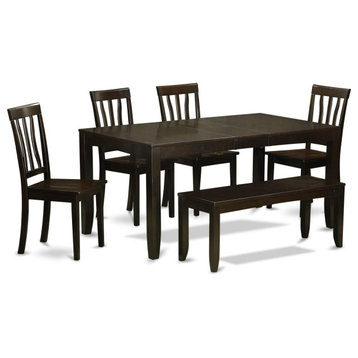 6 Pc Kitchen Table with bench