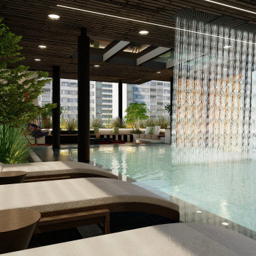 Courtyard Screens house.