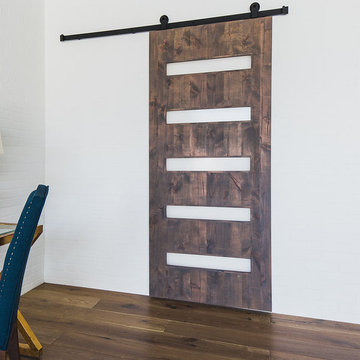 Mid Century Modern Barn Doors
