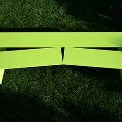 blankblank: Divide Bench by Mark Goetz - Indoor Benches