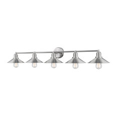 Z-LITE 613-5V-BN Casa 5 Light Vanity, Brushed Nickel