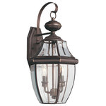Generation Lighting Collection - Sea Gull Lighting 2-Light Outdoor Lantern, Bronze - Blubs Not Included
