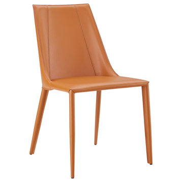 Kalle Side Chair, Cognac, Set of 1