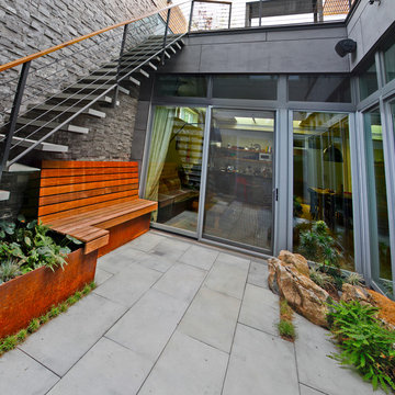 Park Slope interior courtyard