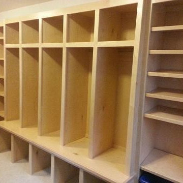 Mudroom cabinetry