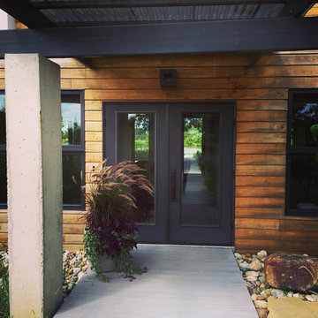 Modern Front Home Entrance