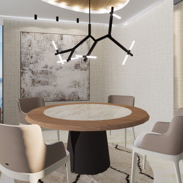 Interior Design Dining Table Miami, Florida