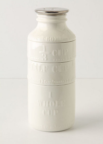 Contemporary Measuring Cups Milk Bottle Measuring Cups