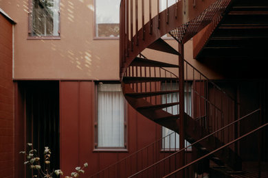 Example of a minimalist staircase design