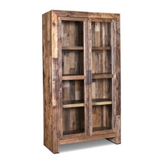 Solid Shelving 96 Inches Wide 84 High 24 Deep Crafters And Weavers Fulton Solid Wood Bookcase Bookcases