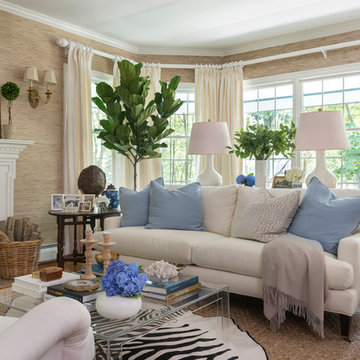 Traditional home in the suburbs