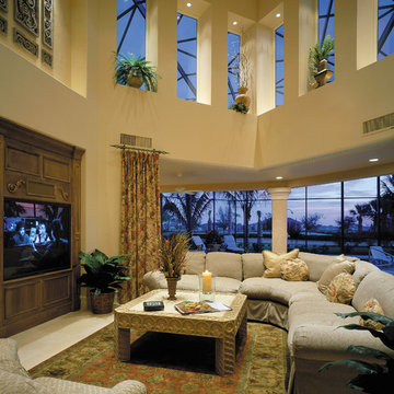 Sater Design Collection's 6929 "Saraceno" Home Plan