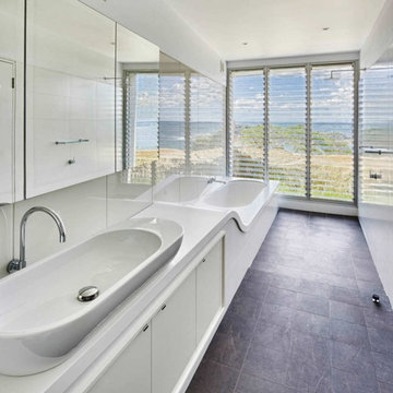 Queenscliff House bathroom by Utz Sanby Architects