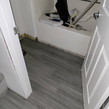 New Vinyl Flooring after damage
