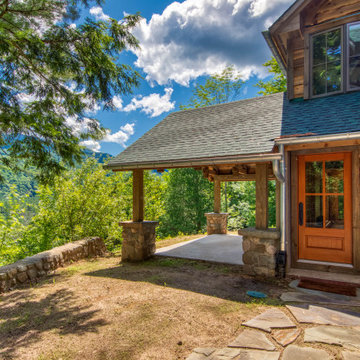 Historic Adirondack High Peaks Camp Restoration - alternate (side) entry