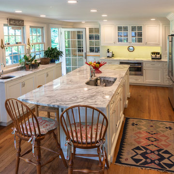 View across the kitchen