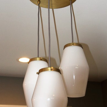 Kitchen/Dining Area - Mid Century lighting