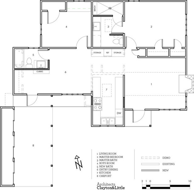 Floor Plan by Clayton&Little Architects