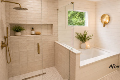 Example of a bathroom design in Atlanta
