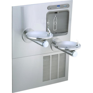 Elkay EZH2O Bottle Filling Station With Integral SwirlFlo Fountain, Refrigerated