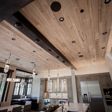 Contemporary Craftsman with Reclaimed Elm Interior Paneling