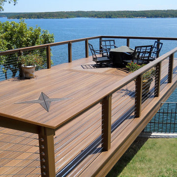 Grand Lake Deck -- Envision Distinction Spiced Teak composite decking